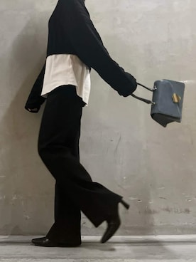 永田悠莉さん（レディース・160cm）の冬コーディネート