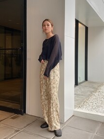 ショートメッシュロングスリーブTee｜アングリッド（Ungrid）公式通販  