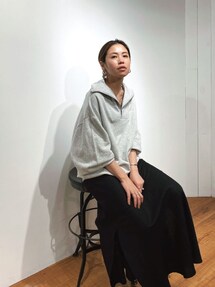 WEB限定】ジップルーズスウェット｜アングリッド（Ungrid