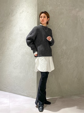 入船千里さん（レディース・160cm）の秋コーディネート