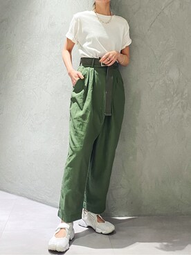 入船千里さん(レディース・160cm)の春コーディネート