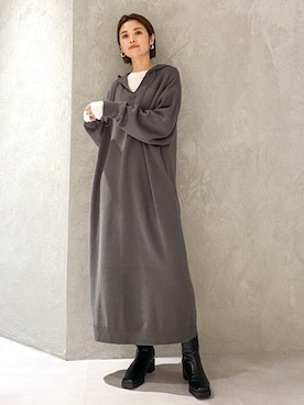 入船千里さん（レディース・160cm）の秋コーディネート