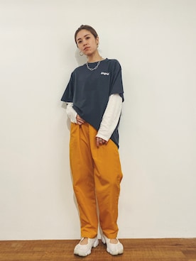 入船千里さん（レディース・160cm）の春コーディネート