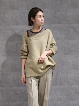 入船千里さん（レディース・160cm）の冬コーディネート