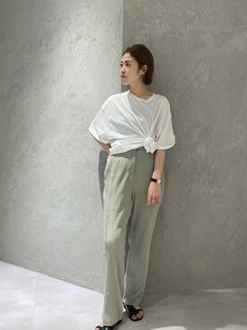 入船千里さん（レディース・160cm）の夏コーディネート