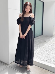 マーキュリーデュオ MERCURYDUO コットンカットワークバック