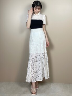 moekaさん（レディース・162cm）の春コーディネート