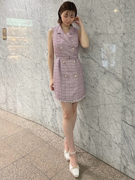 moekaさん（レディース・162cm）の春コーディネート