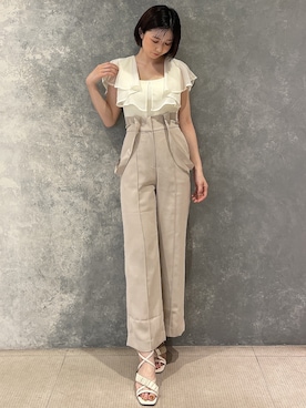 moekaさん（レディース・162cm）の春コーディネート