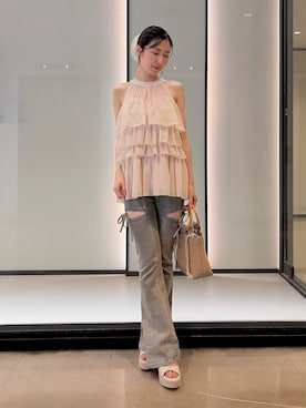moekaさん（レディース・162cm）の夏コーディネート