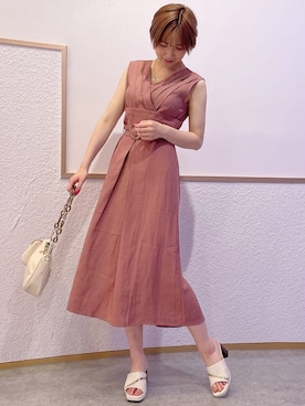 moekaさん（レディース・162cm）の夏コーディネート