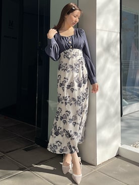 moekaさん（レディース・162cm）の冬コーディネート