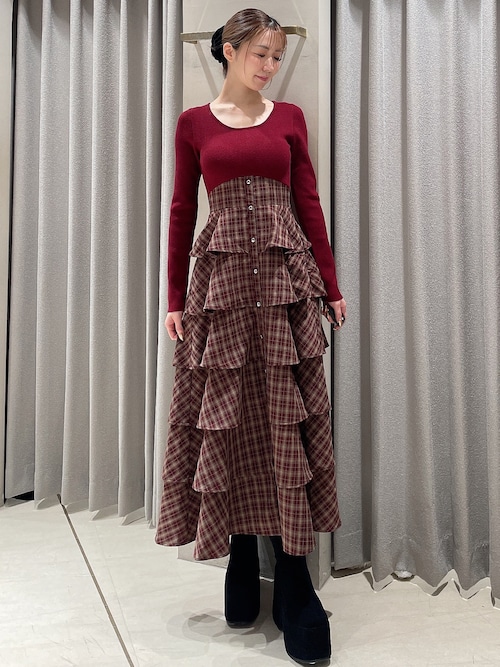 厚底スエードショートブーツ（ブーツ）｜RESEXXY（リゼクシー）の