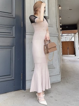 moekaさん（レディース・162cm）の春コーディネート