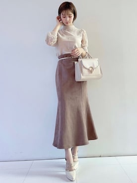 moekaさん（レディース・162cm）の秋コーディネート