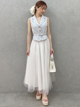 moekaさん（レディース・162cm）の春コーディネート