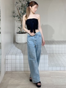 バックリボンデニムパンツ｜リゼクシー（RESEXXY）公式通販｜RUNWAY