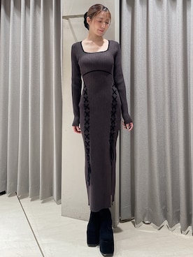 moekaさん（レディース・162cm）の秋コーディネート