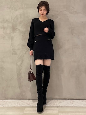 moekaさん（レディース・162cm）の秋コーディネート