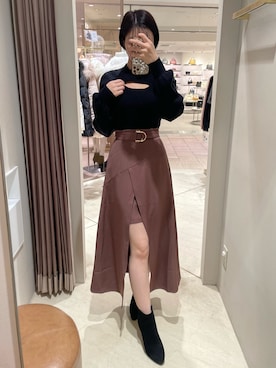 moekaさん(レディース・162cm)の秋コーディネート