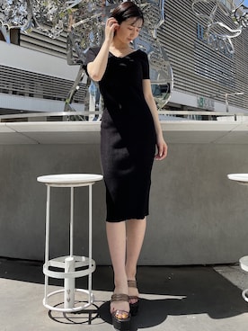 moekaさん（レディース・162cm）の春コーディネート