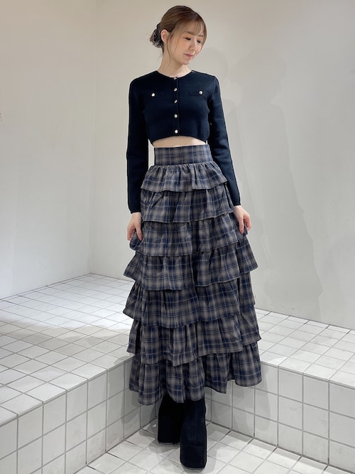 オーバーラップフリルスカート（スカート）｜RESEXXY（リゼクシー）の