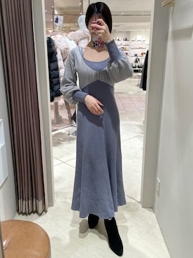 moekaさん（レディース・162cm）の冬コーディネート