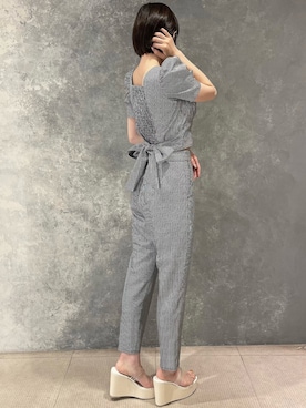 moekaさん（レディース・162cm）の春コーディネート