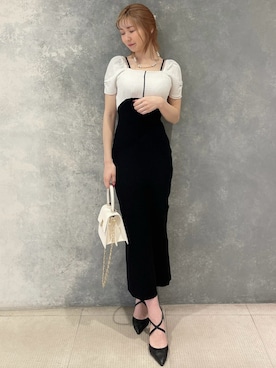 moekaさん（レディース・162cm）の春コーディネート