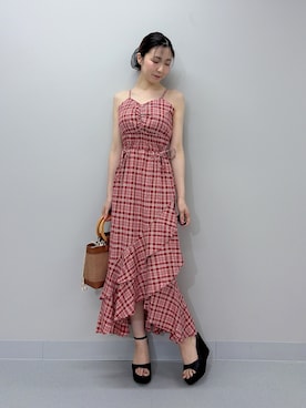 moekaさん（レディース・162cm）の夏コーディネート