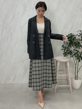 moekaさん（レディース・162cm）の秋コーディネート