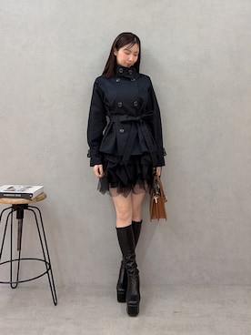 moekaさん(レディース・162cm)の秋コーディネート
