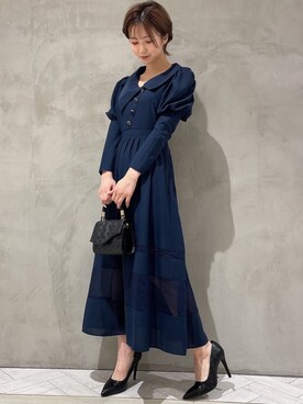 moekaさん（レディース・162cm）の冬コーディネート