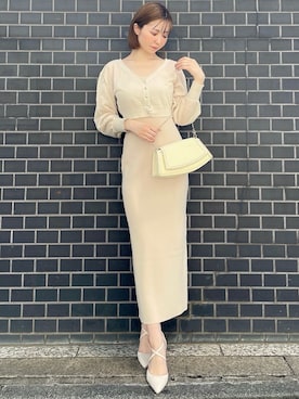 moekaさん（レディース・162cm）の春コーディネート