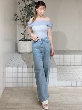 moekaさん(レディース・162cm)の夏コーディネート