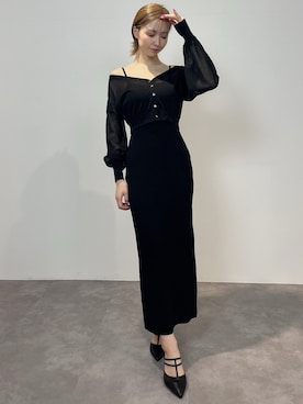 moekaさん（レディース・162cm）の冬コーディネート