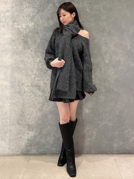 moekaさん（レディース・162cm）の秋コーディネート