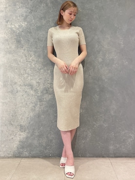 「RESEXXY（リゼクシー）のアイテム（その他シューズ）」を使った、moekaさん（レディース・162cm）の夏コーディネート