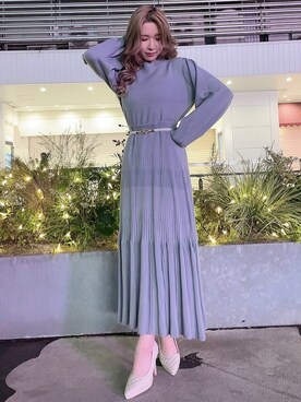 moekaさん（レディース・162cm）の冬コーディネート