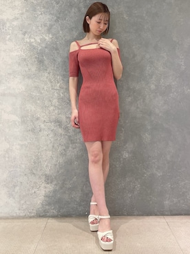 moekaさん（レディース・162cm）の春コーディネート