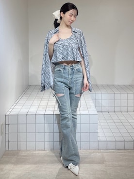 moekaさん（レディース・162cm）の春コーディネート