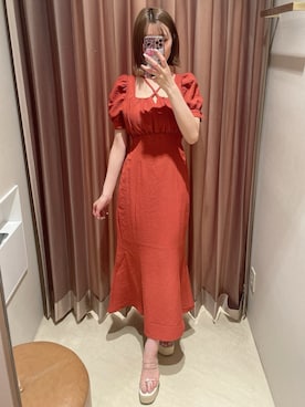 moekaさん（レディース・162cm）の春コーディネート