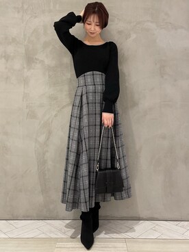 moekaさん(レディース・162cm)の冬コーディネート