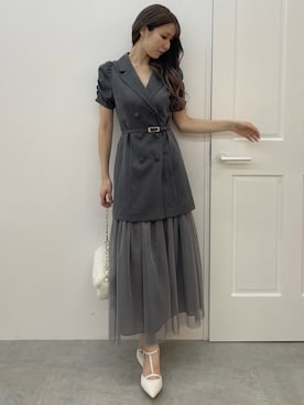 「RESEXXY（リゼクシー）のアイテム（その他シューズ）」を使った、moekaさん（レディース・162cm）の夏コーディネート