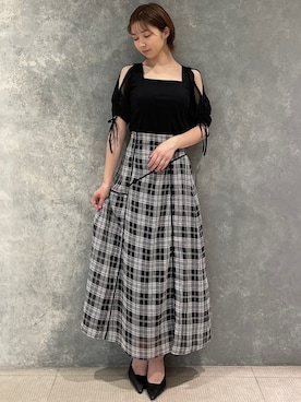 moekaさん（レディース・162cm）の夏コーディネート