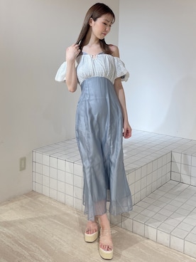 moekaさん（レディース・162cm）の夏コーディネート