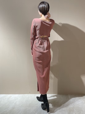 「RESEXXY（リゼクシー）のアイテム（その他シューズ）」を使った、moekaさん（レディース・162cm）の秋コーディネート