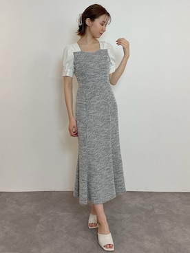 「RESEXXY（リゼクシー）のアイテム（その他シューズ）」を使った、moekaさん（レディース・162cm）の春コーディネート