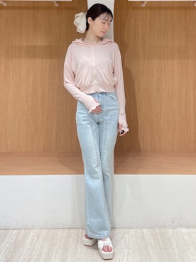 moekaさん（レディース・162cm）の春コーディネート