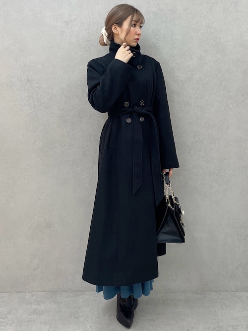 セール】ハウンドトゥースマーメイドニットワンピース（ワンピース